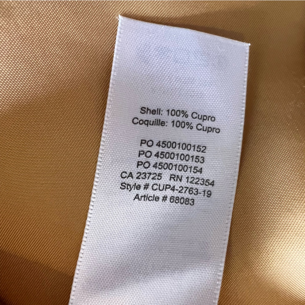 Wilfred Gold Satin Ruffle-Trim Cami - Picture 10 of 10